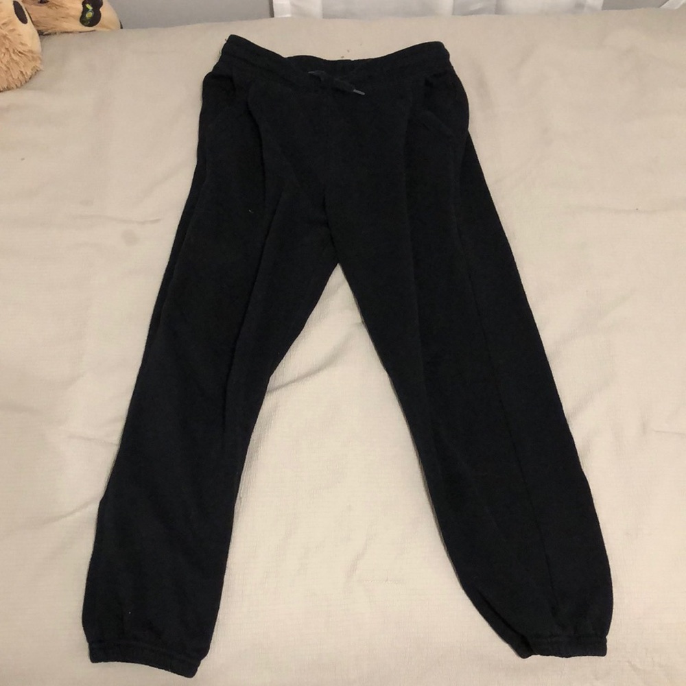 old navy black sweatpants, Large (10-12) Stretch, good condition